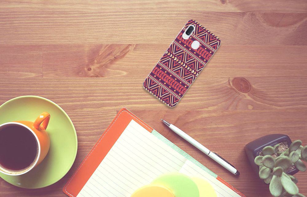 Samsung Galaxy A20e TPU bumper Aztec Paars