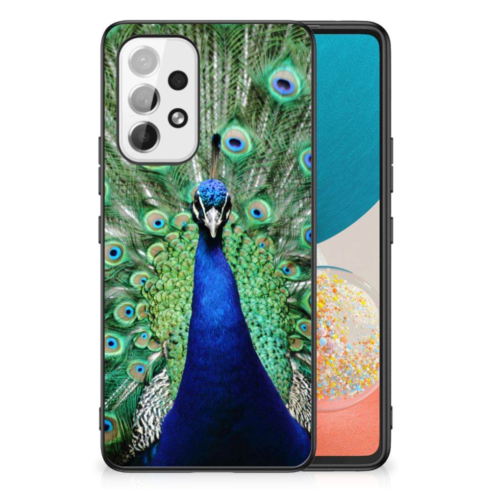 Samsung Galaxy A53 Dierenprint Telefoonhoesje Pauw
