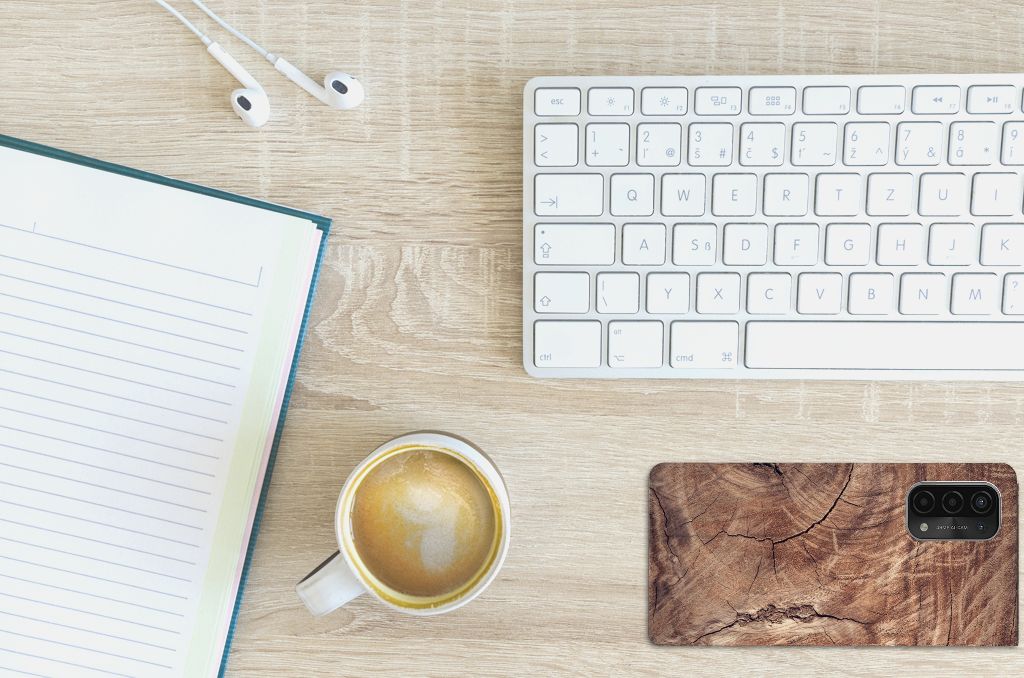 OPPO A54 5G | A74 5G | A93 5G Book Wallet Case Tree Trunk - B2C Telecom