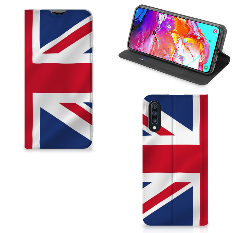 Samsung Galaxy A70 Standcase Groot-Brittannië