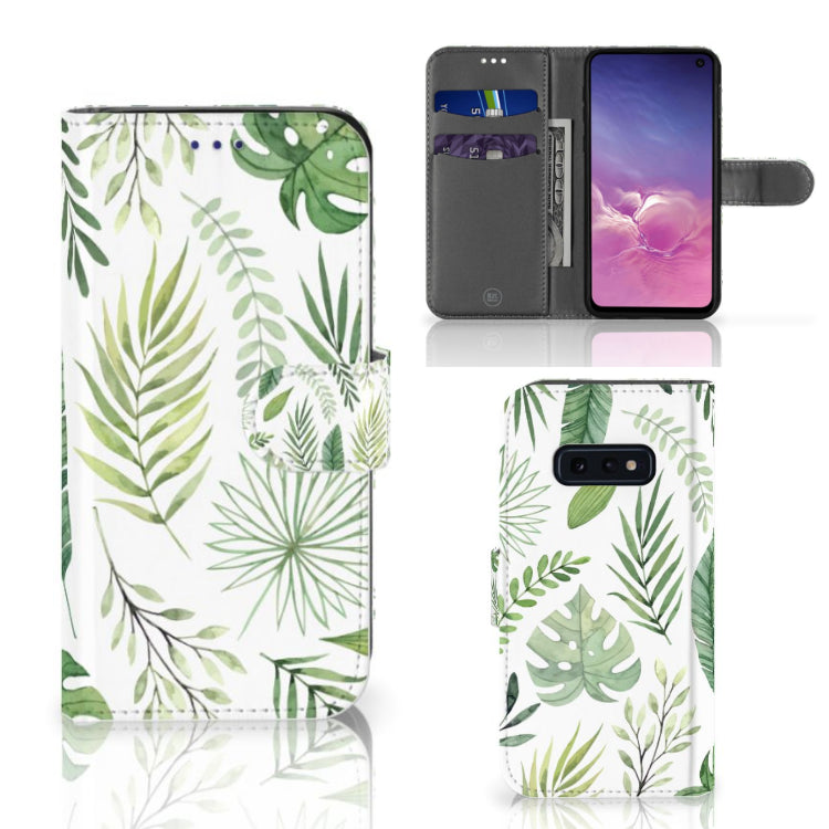 Samsung Galaxy S10e Hoesje Leaves