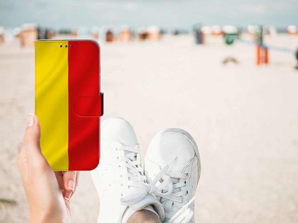 Honor 10 Lite Bookstyle Case Belgische Vlag