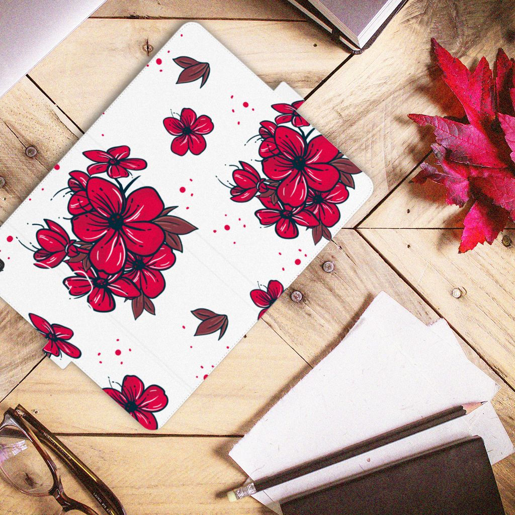 Samsung Galaxy Tab S6 Lite | S6 Lite (2022) Tablet Cover Blossom Red