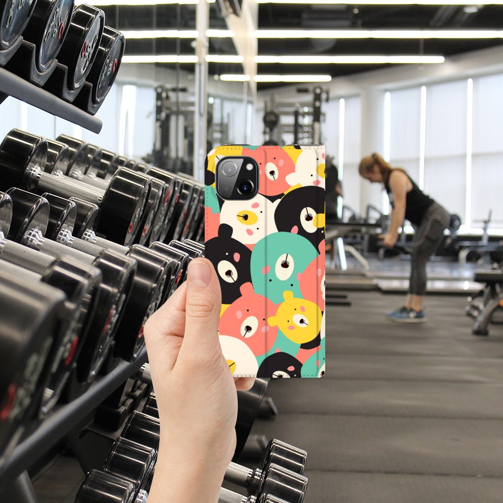 Apple iPhone 14 Plus Magnet Case Bears