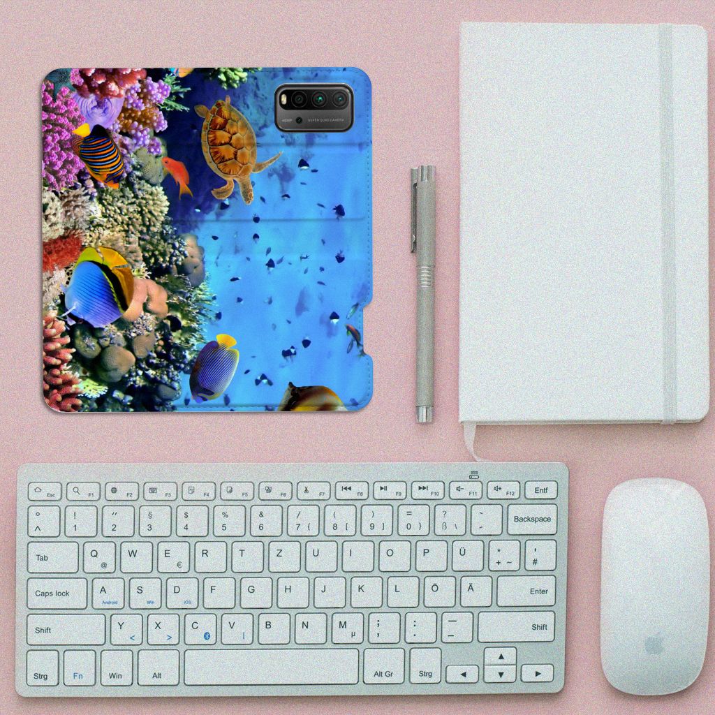 Xiaomi Poco M3 | Redmi 9T Hoesje maken Vissen - B2C Telecom