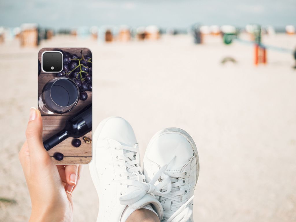Google Pixel 4 Siliconen Case Wijn B2C Telecom