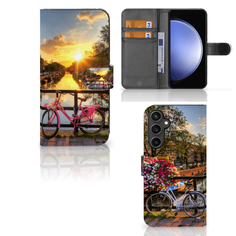 Samsung Galaxy S23 FE Flip Cover Amsterdamse Grachten