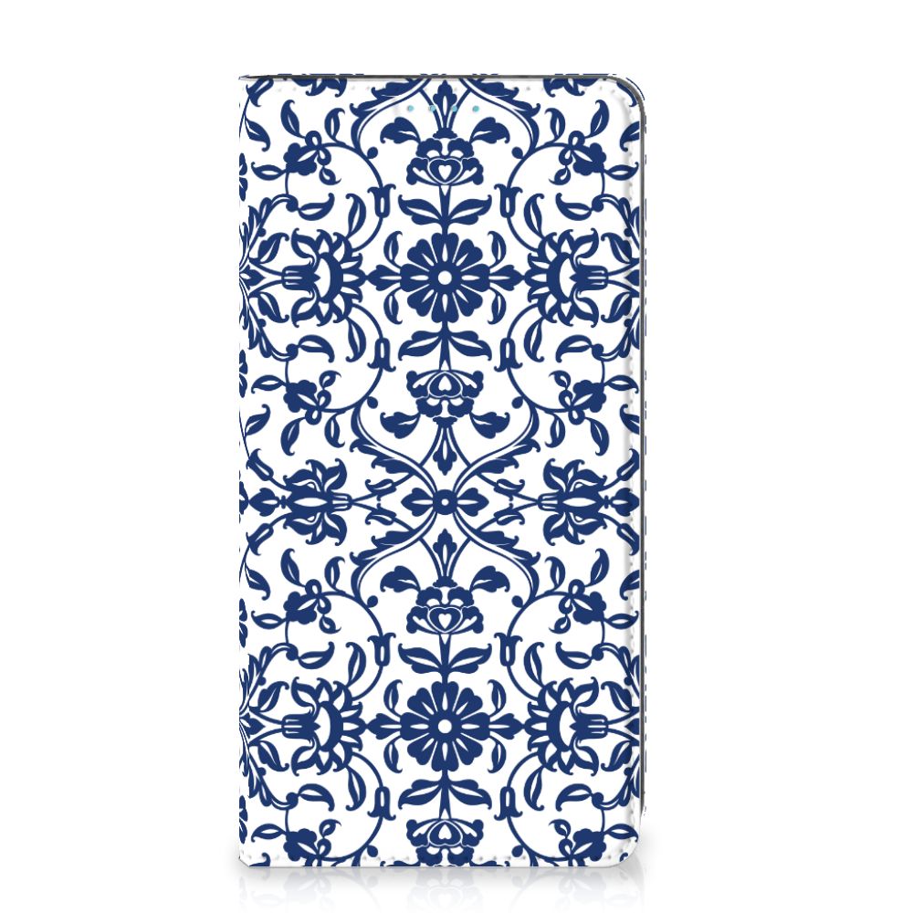 Samsung Galaxy A53 Smart Cover Flower Blue