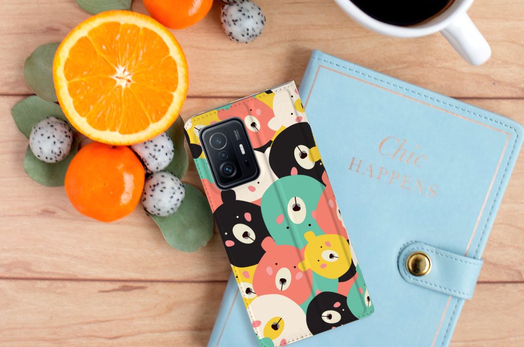 Xiaomi 11T | Xiaomi 11T Pro Magnet Case Bears - B2C Telecom