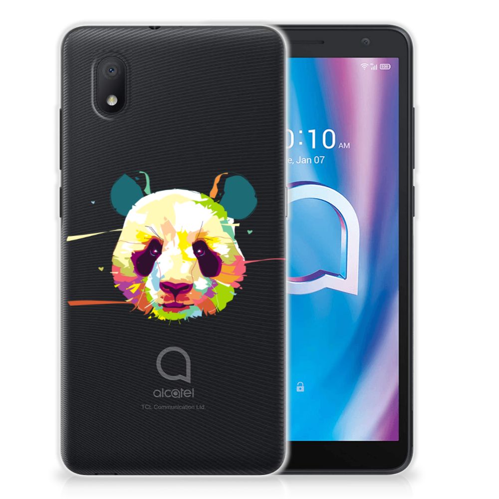 Alcatel 1B (2020) Telefoonhoesje met Naam Panda Color B2C Telecom