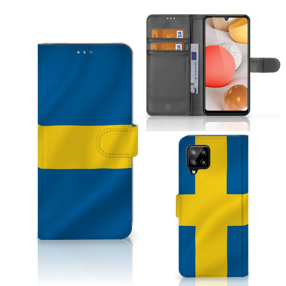 Samsung Galaxy A42 5G Bookstyle Case Zweden