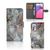 Samsung Galaxy A33 5G Bookcase Marmer Grijs