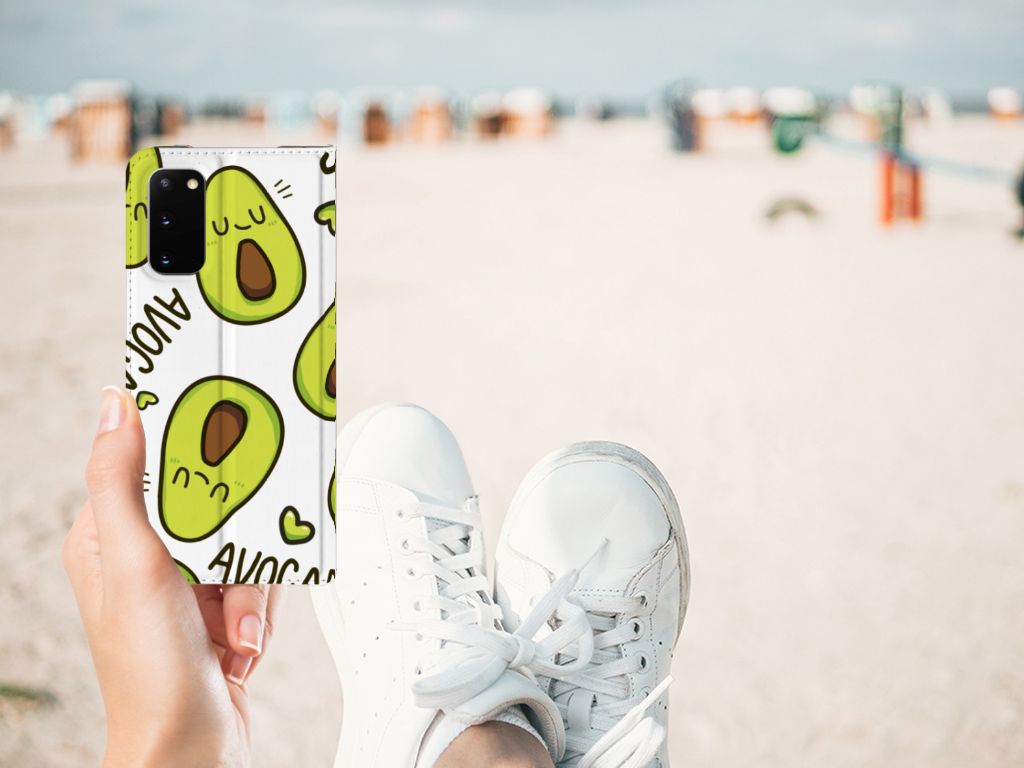 Samsung Galaxy S20 Magnet Case Avocado Singing - B2C Telecom