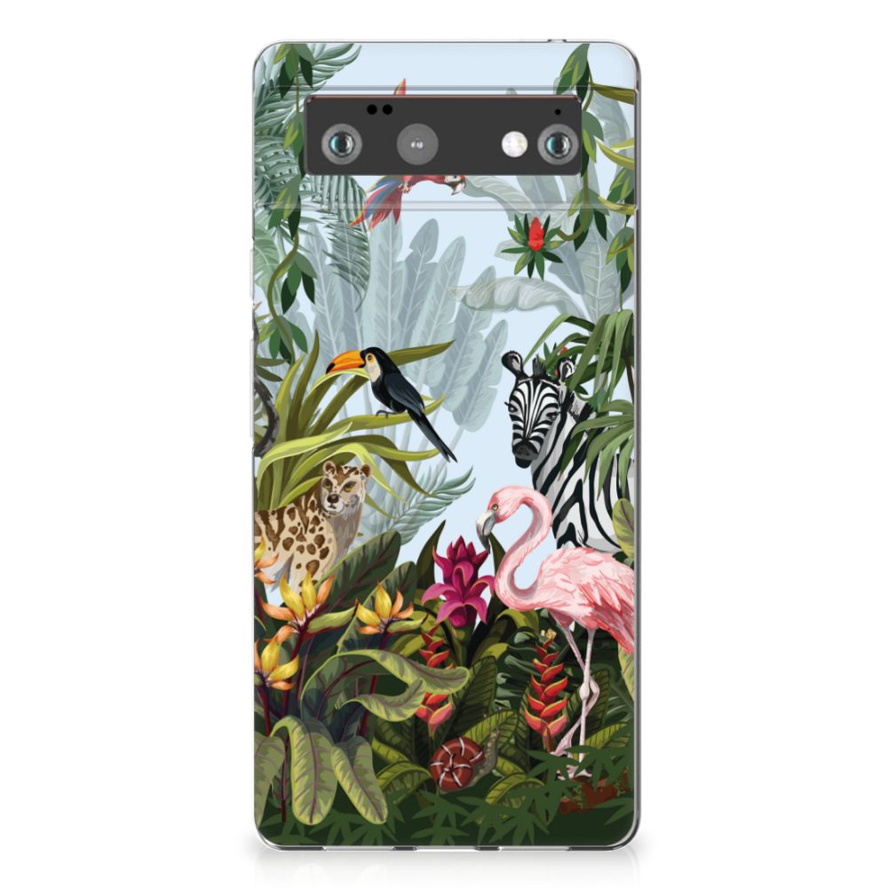 TPU Hoesje voor Google Pixel 6 Jungle