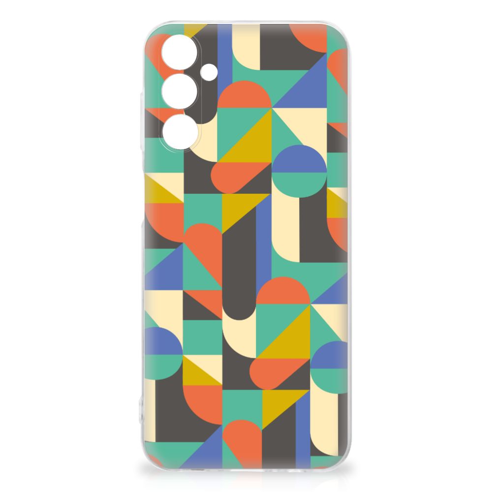Samsung Galaxy M14 TPU bumper Funky Retro