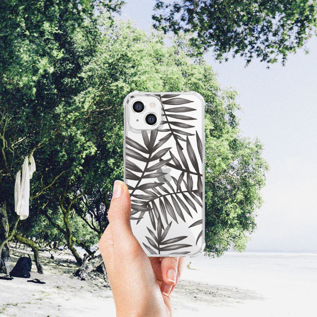 Apple iPhone 14 Plus Case Leaves Grey B2C Telecom