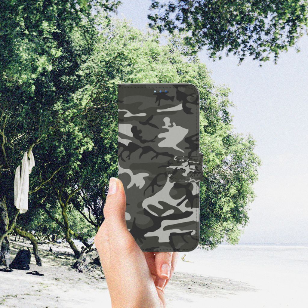 OPPO Find X3 Neo 5G Telefoon Hoesje Army Light