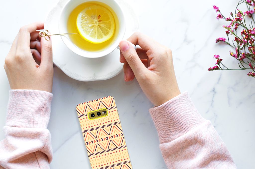 Samsung Galaxy S10e TPU bumper Aztec Yellow