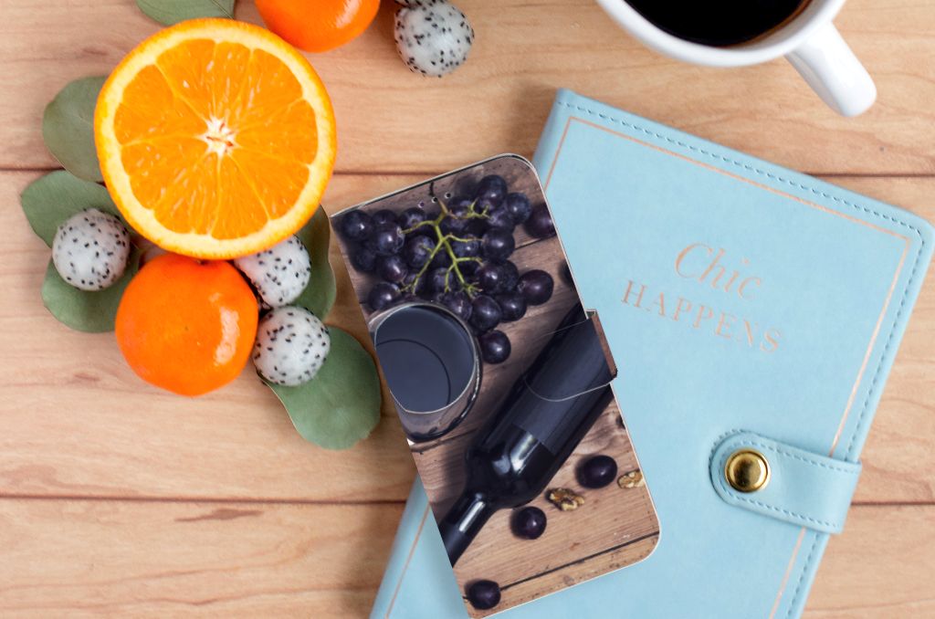 Samsung Galaxy A70 Book Cover Wijn