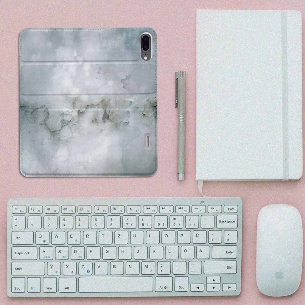 Bookcase Apple iPhone 7 Plus | 8 Plus Painting Grey