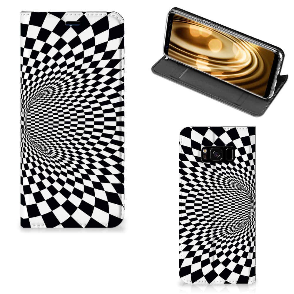 Samsung Galaxy S8 Stand Case Illusie