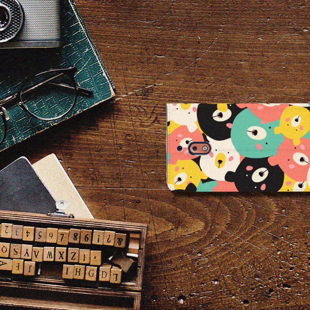 Nokia 2.1 2018 Magnet Case Bears