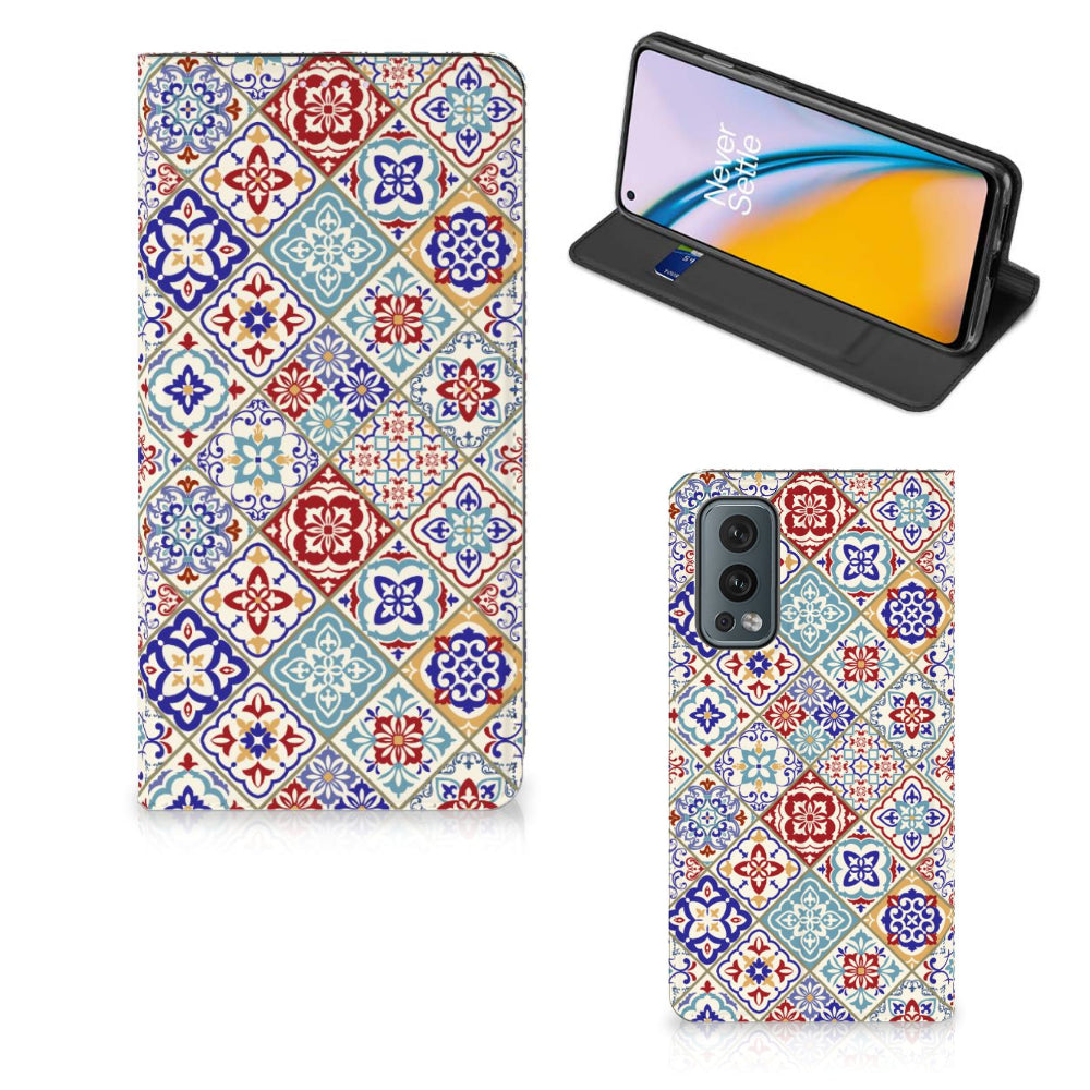 OnePlus Nord 2 5G Standcase Tiles Color