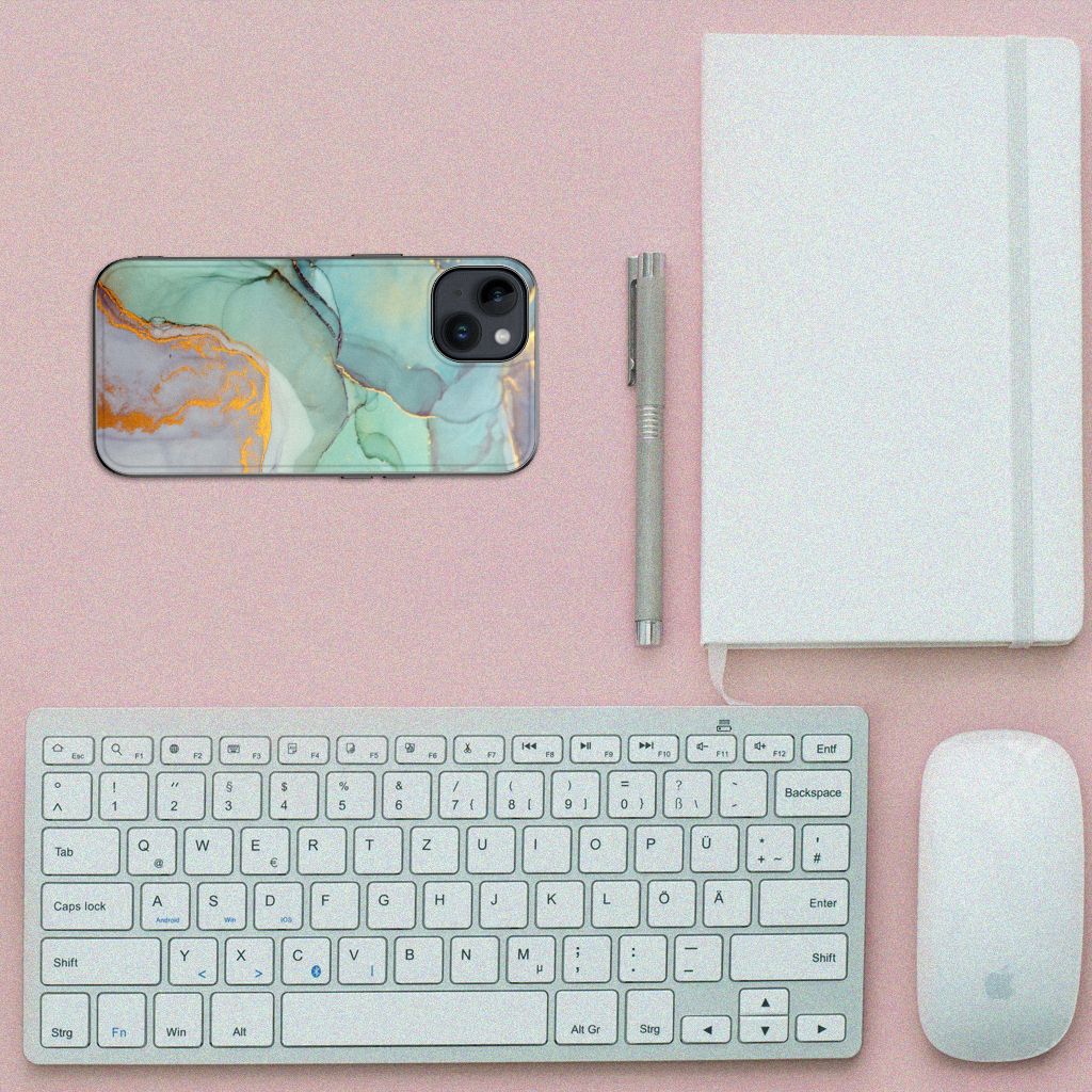 Kleurrijke Telefoonhoesje voor iPhone 15 Watercolor Mix B2C Telecom