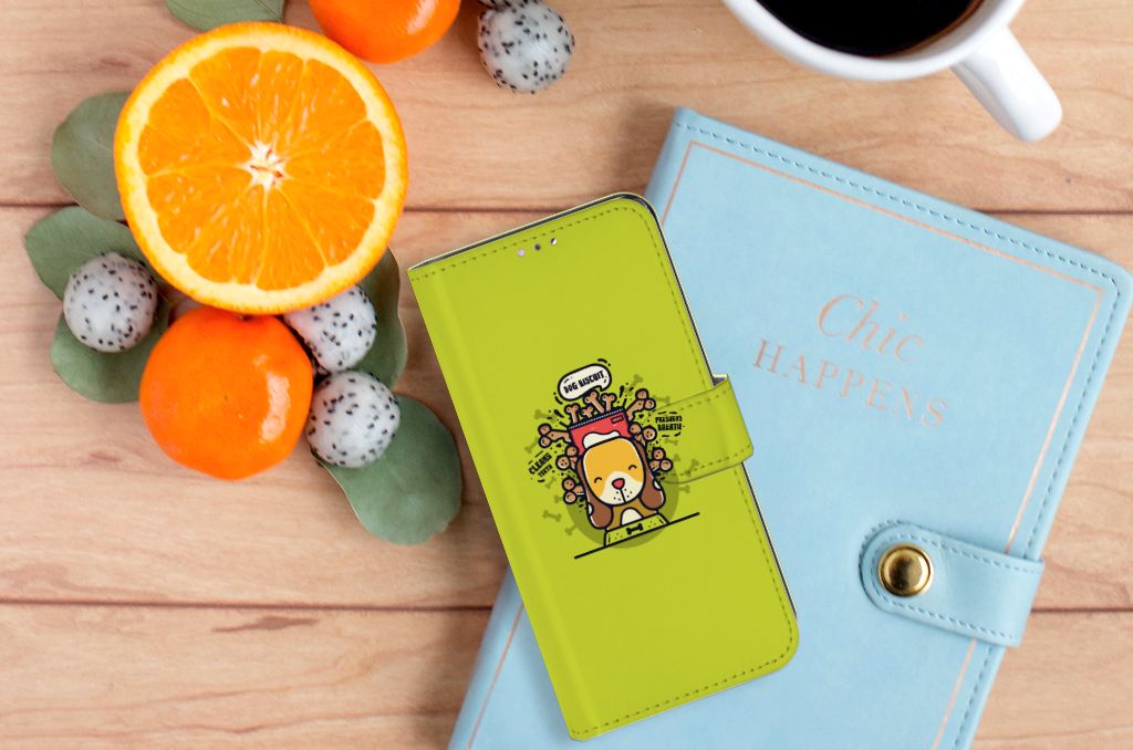 Samsung Galaxy A32 4G Leuk Hoesje Doggy Biscuit