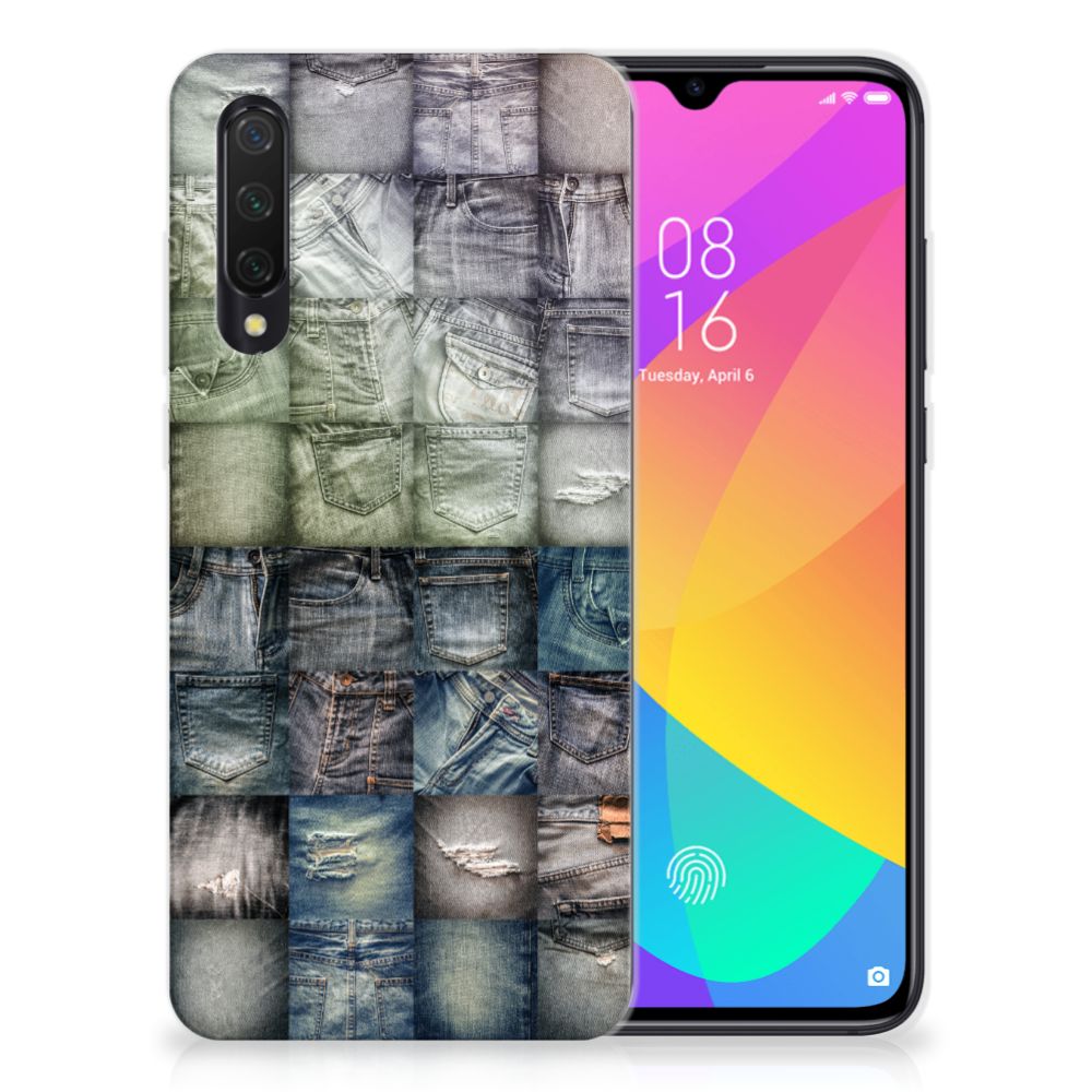 Silicone Back Cover Xiaomi Mi 9 Lite Spijkerbroeken