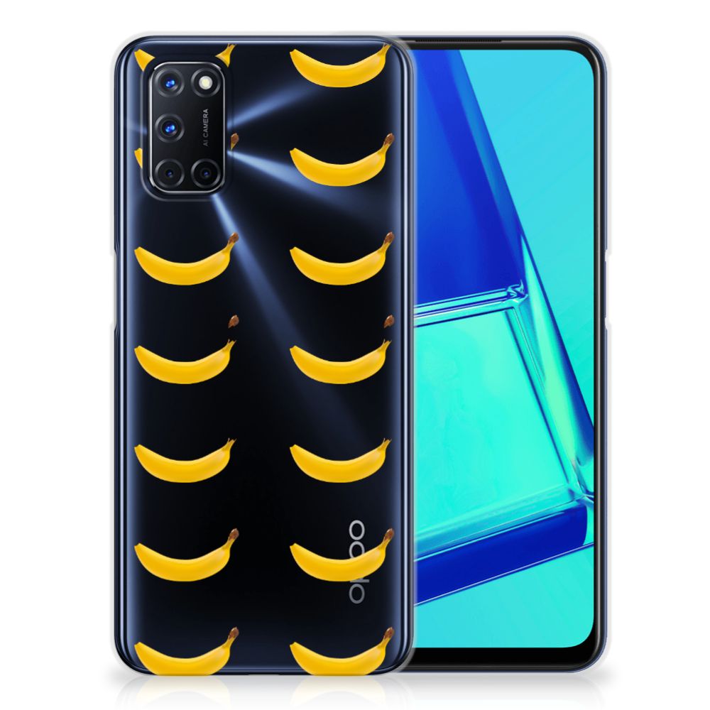 OPPO A52 | A72 Siliconen Case Banana