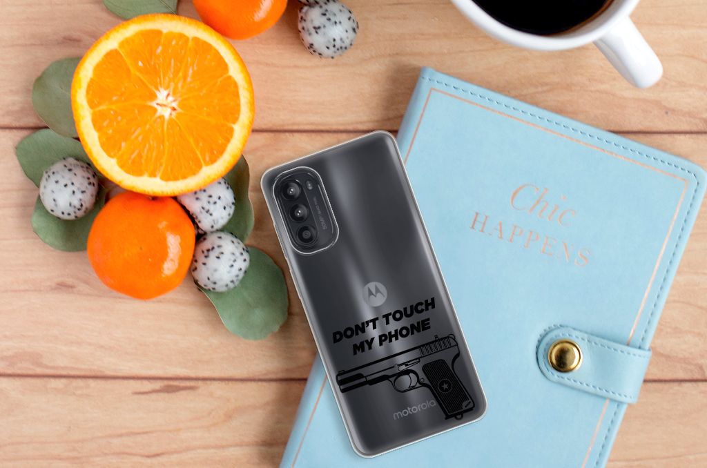 Motorola Moto G52/G82 Silicone-hoesje Pistol DTMP B2C Telecom