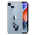 Apple iPhone 14 Silicone-hoesje Gun Don't Touch My Phone B2C Telecom
