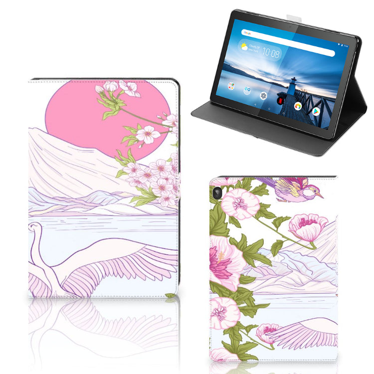 Lenovo Tablet M10 Flip Case Bird Standing