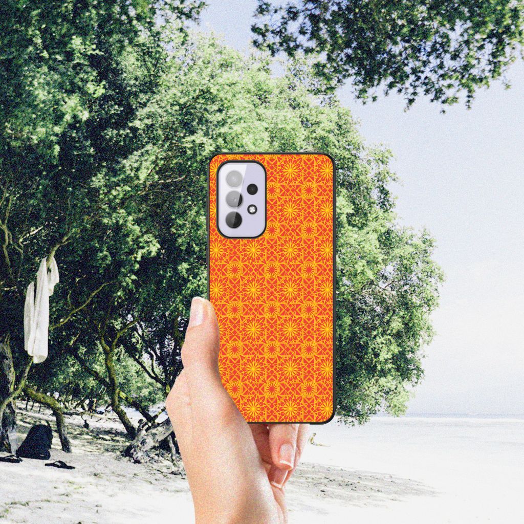 Samsung Galaxy A33 5G Back Case Batik Oranje B2C Telecom