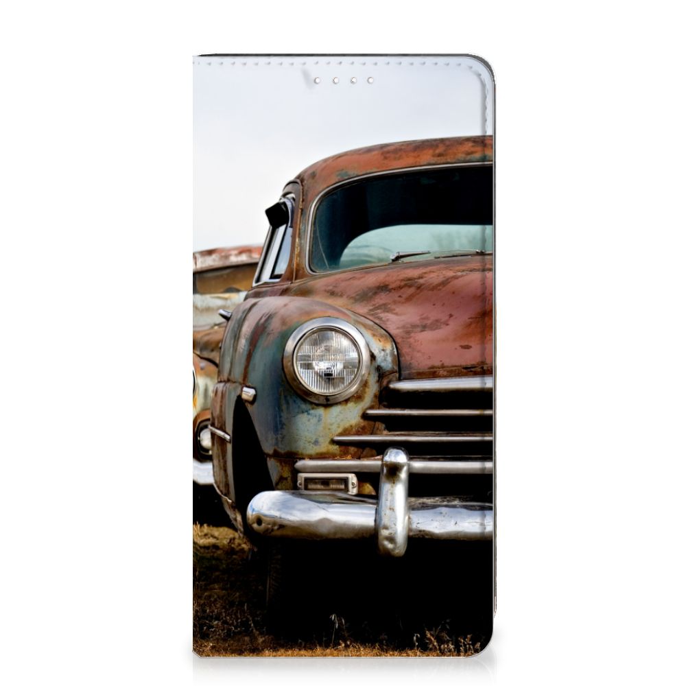 Samsung Galaxy S23 Stand Case Vintage Auto - B2C Telecom