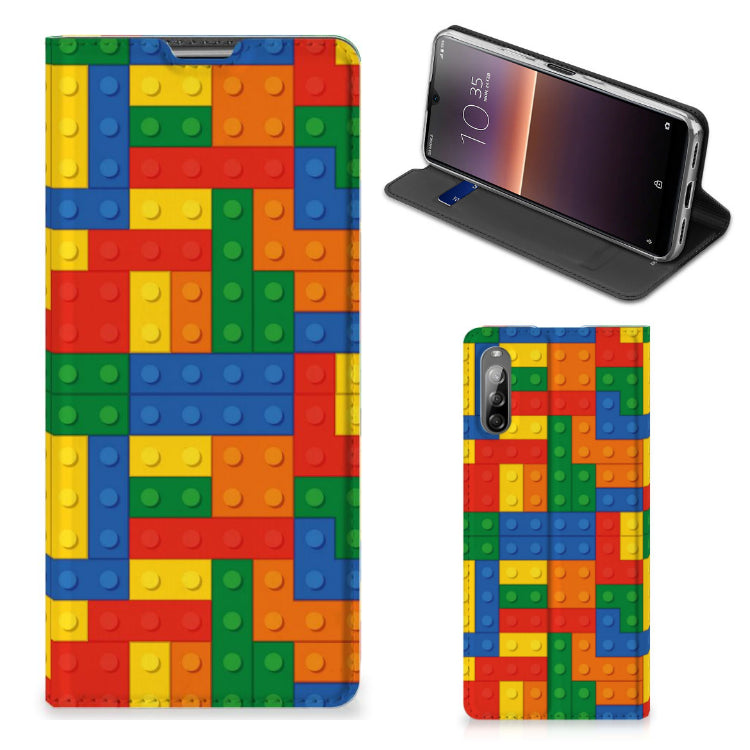 Sony Xperia L4 Hoesje met Magneet Blokken