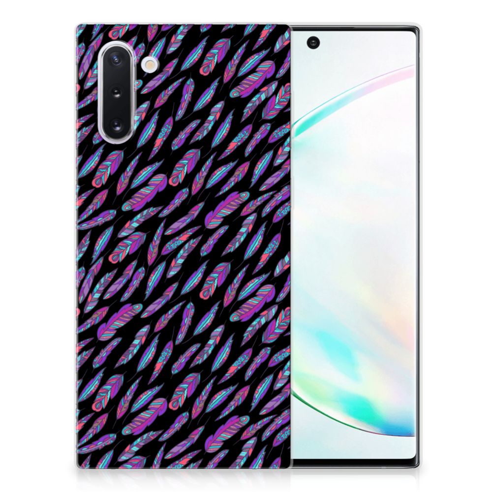 Samsung Galaxy Note 10 TPU bumper Feathers Color