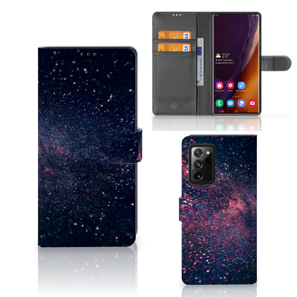 Samsung Galaxy Note20 Ultra Book Case Stars