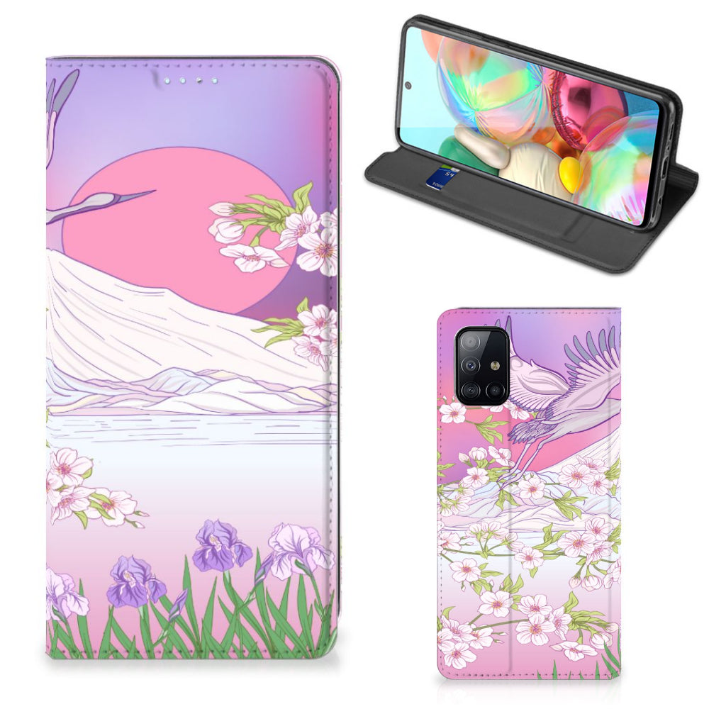 Samsung Galaxy A71 Hoesje maken Bird Flying