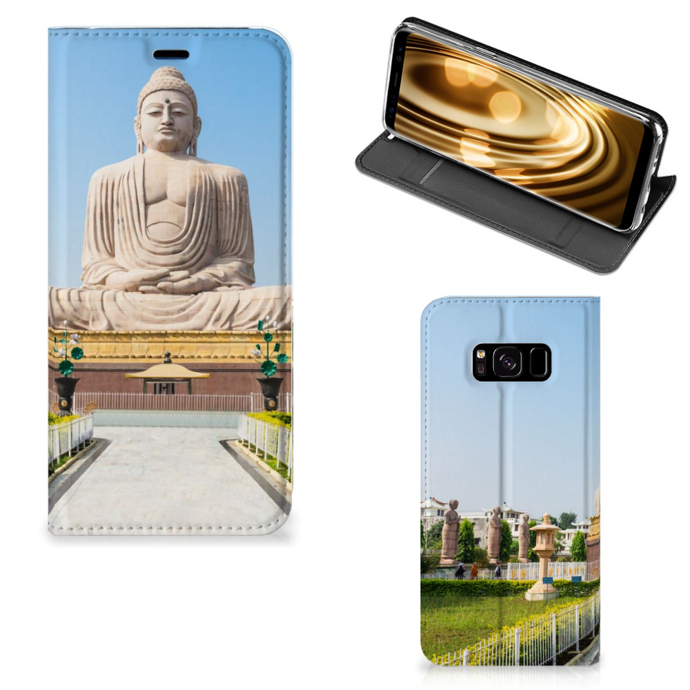 Samsung Galaxy S8 Book Cover Boeddha