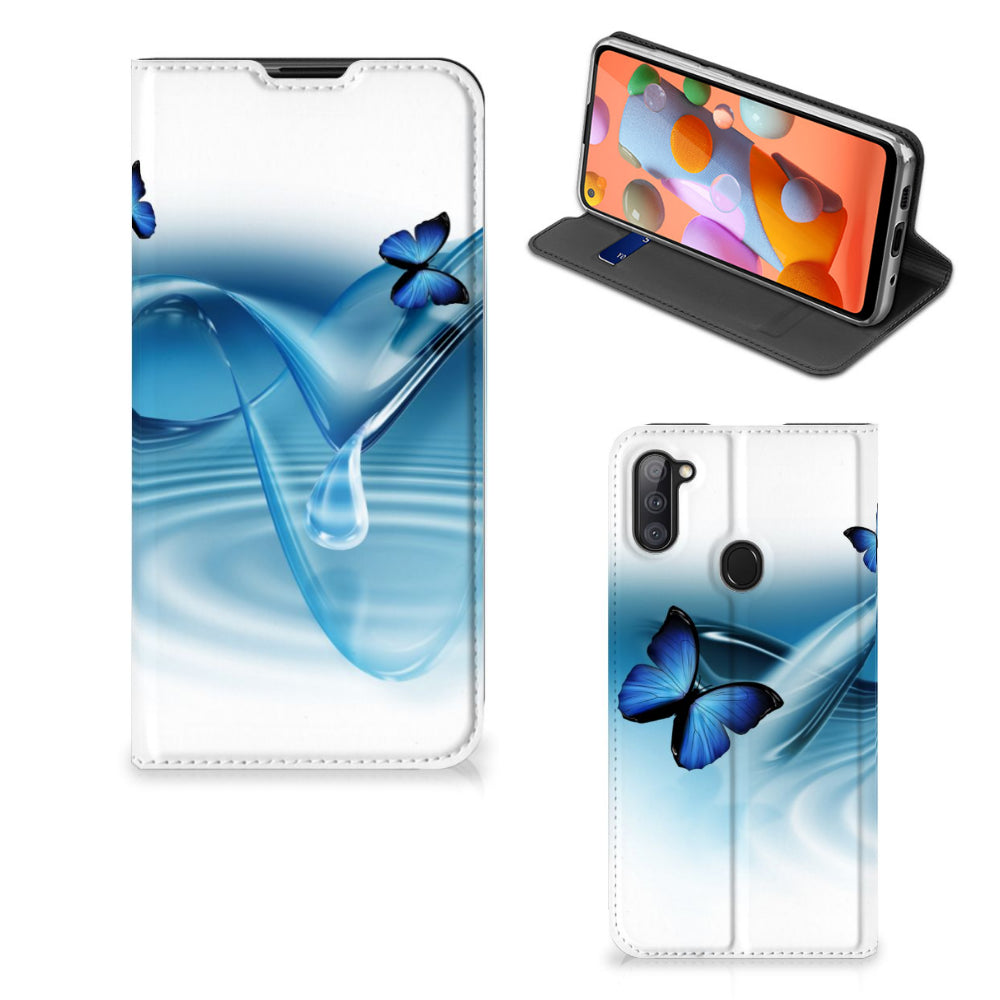 Samsung Galaxy M11 | A11 Hoesje maken Vlinders