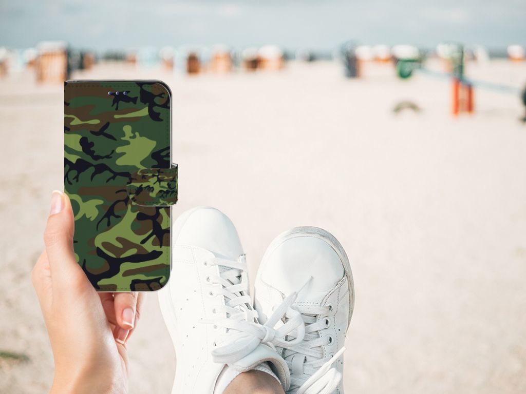Samsung Galaxy S10e Telefoon Hoesje Army Dark