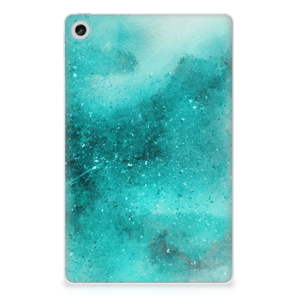 Tablethoes Lenovo Tab M10 Plus (3e generatie) Painting Blue - B2C Telecom