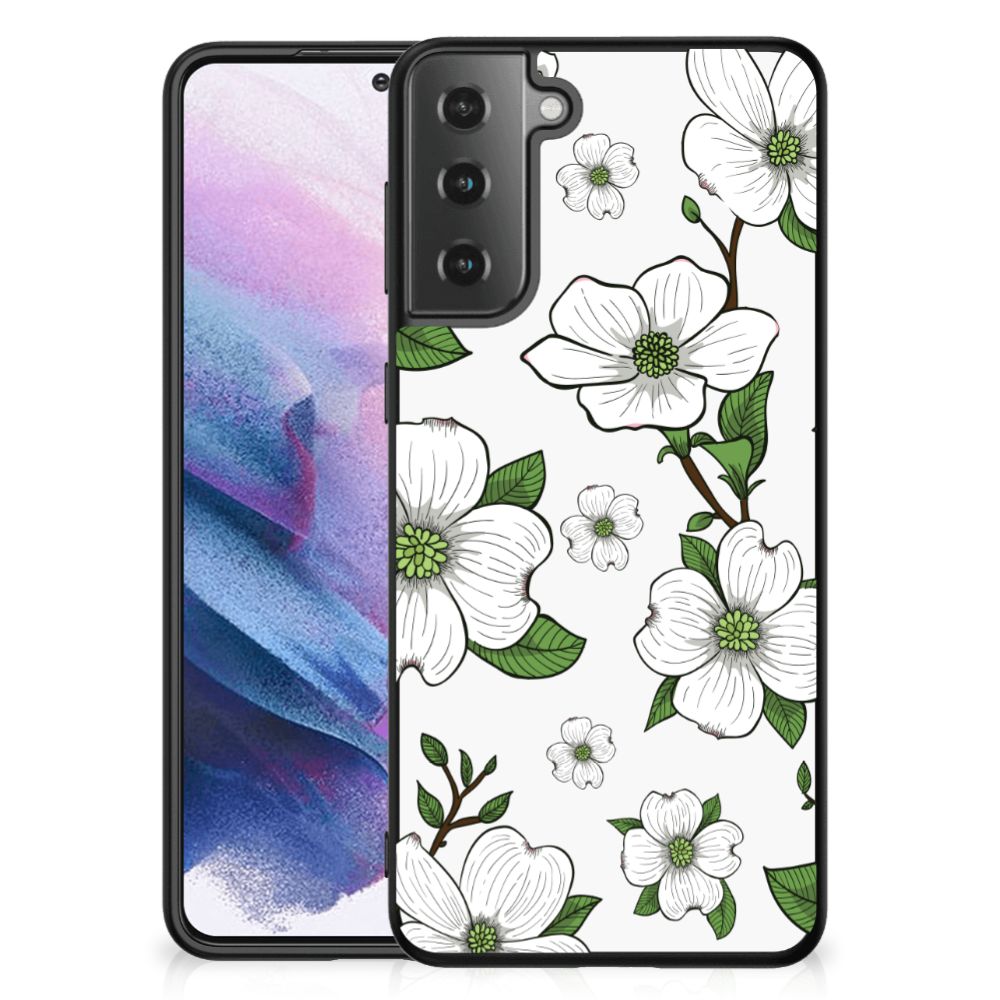 Samsung Galaxy S21 Plus Bloemen Hoesje Dogwood Flowers