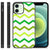 iPhone 12 Mini Bumper Case Zigzag Groen B2C Telecom
