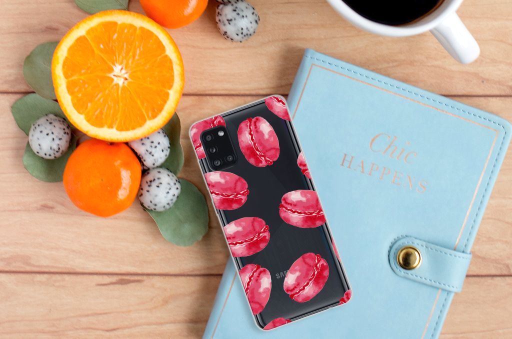 Samsung Galaxy A31 Siliconen Case Pink Macarons B2C Telecom