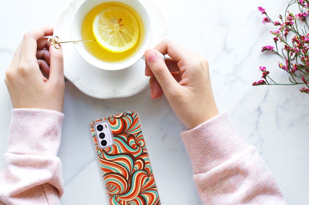 Motorola Moto G42 Hoesje maken Retro