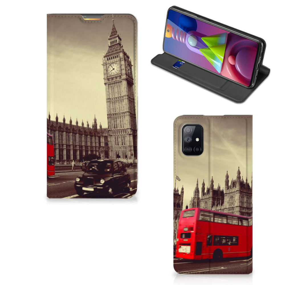 Samsung Galaxy M51 Book Cover Londen