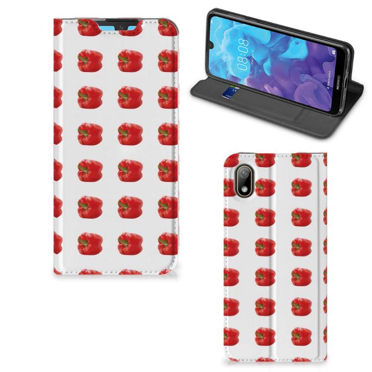 Huawei Y5 (2019) Flip Style Cover Paprika Red - B2C Telecom